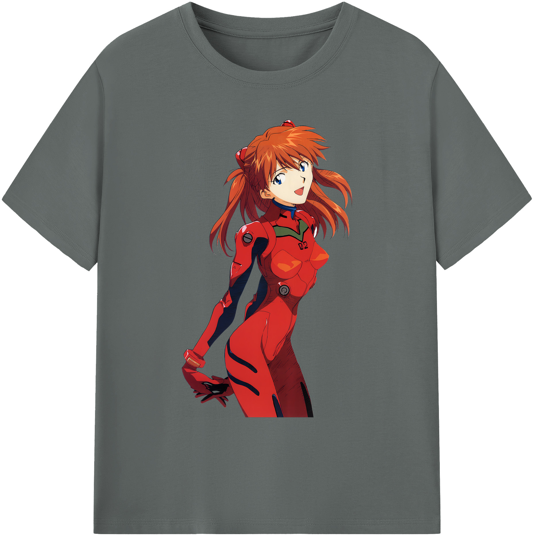 （画像用） EVA 新世紀エヴァンゲリオン 綿100％ メンズ半袖Tシャツ｜肌触りやわらか＆通気性